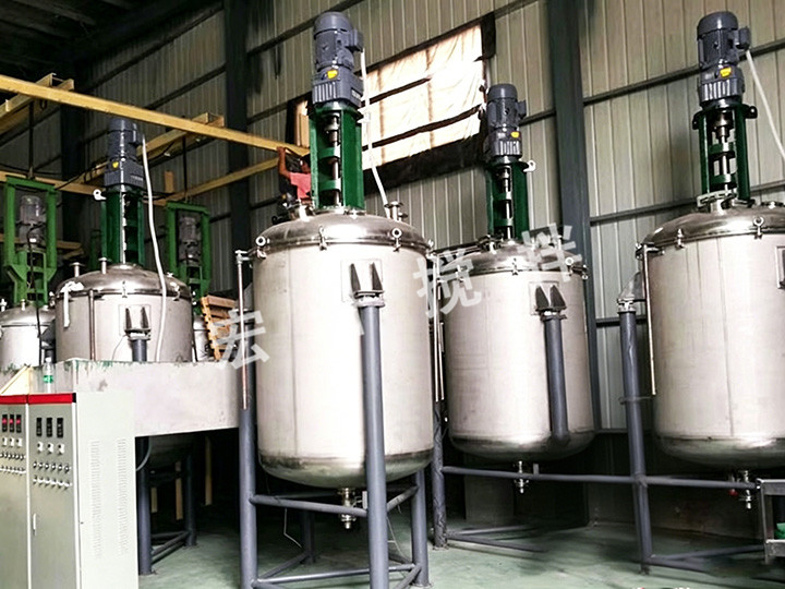 環保行業用反應釜攪拌機